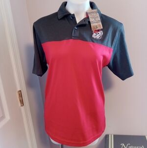NWT rivalry threads Georgia collared‎ sports shirt